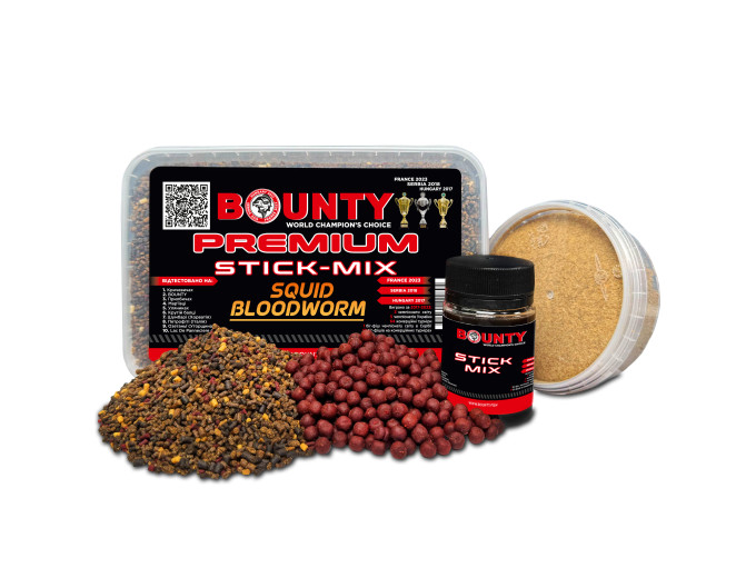 BOUNTY PREMIUM SQUID / BLOODWORM stick mix