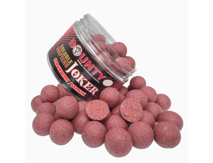 WAFFTERS ROZPUSZCZALNY BOUNTY JOKER STRAWBERRY / SALMON 12mm